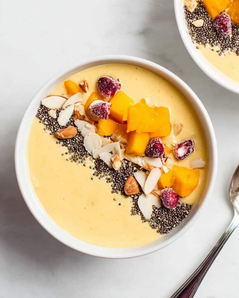 Easy Mango Smoothie Bowl Recipe