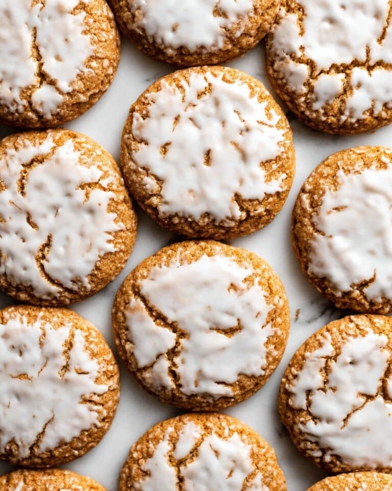 Iced Oatmeal Cookies Recipe
