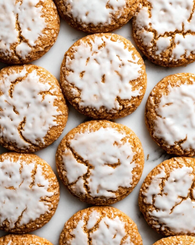 Iced Oatmeal Cookies Recipe