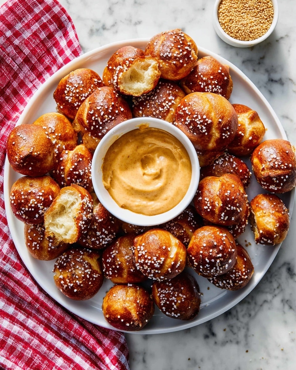 Soft Pretzel Bites Recipe