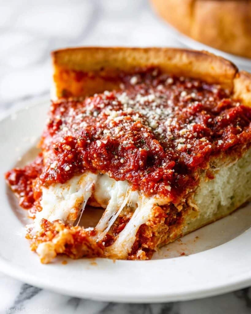 How To Make Chicago-Style Deep Dish Pizza Recipe