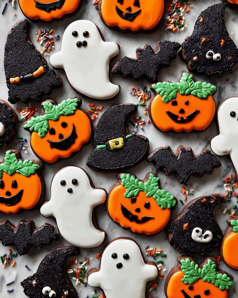 Halloween Chocolate Cookies Recipe