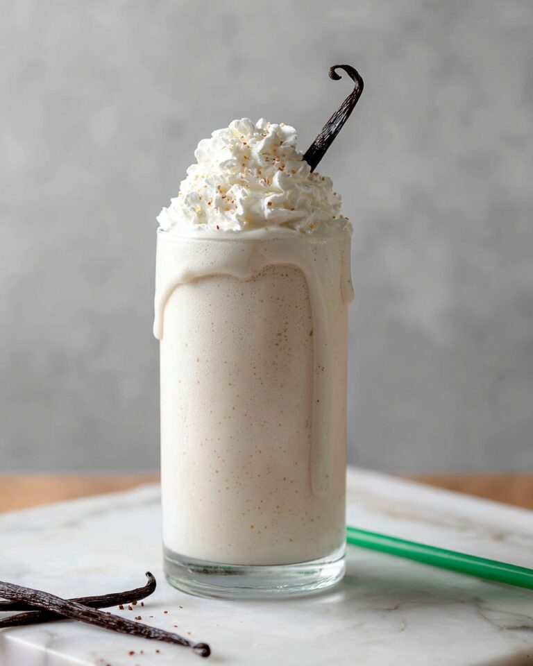 Vanilla Bean Frappuccino (No Ice Cream) Recipe