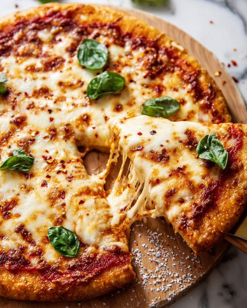 High-Protein Chicken Parmesan Pizza Recipe