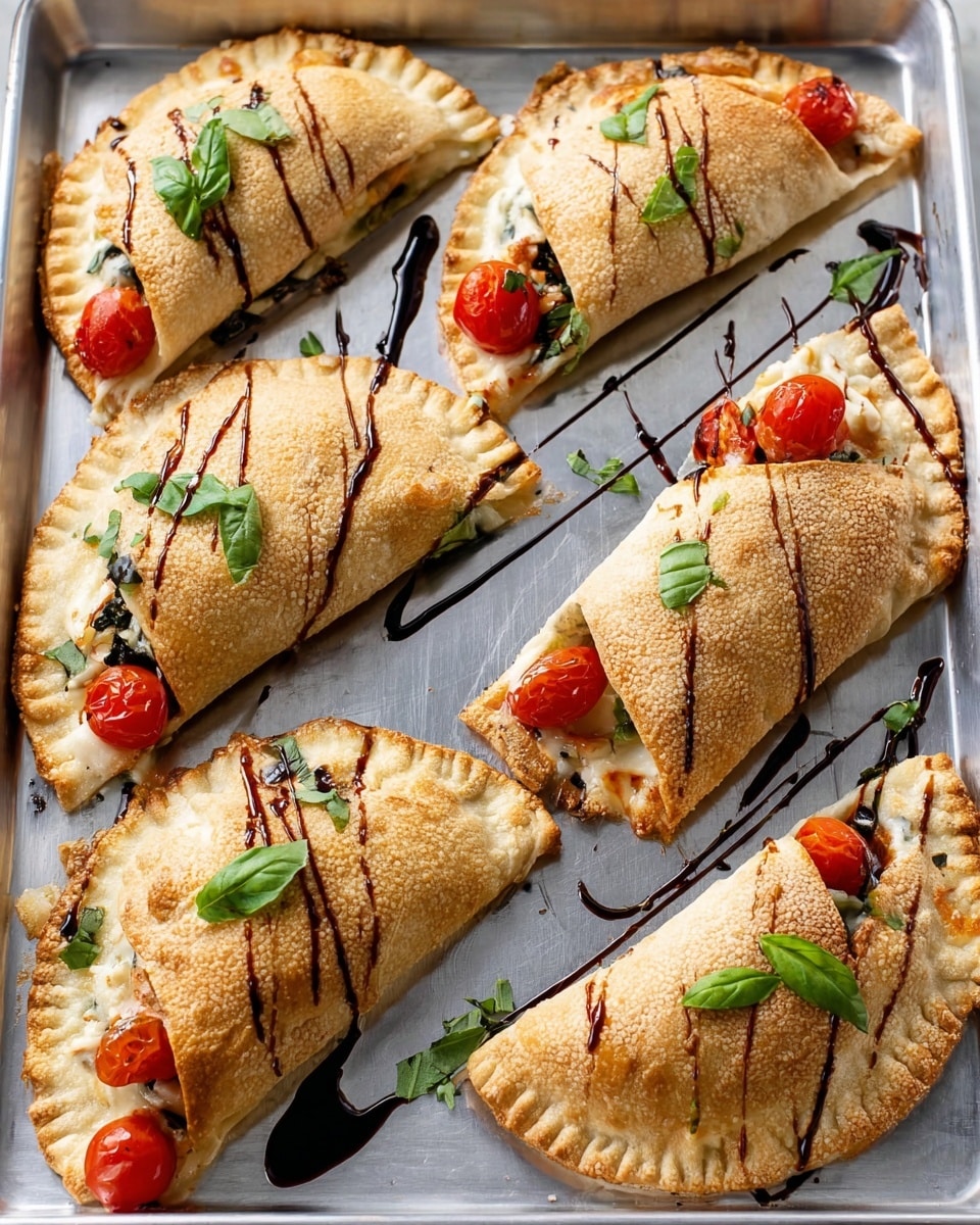 Crispy Sheet-Pan Caprese Tacos Recipe