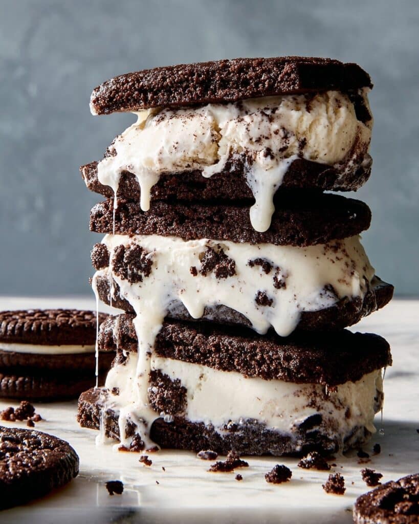 Oreo Ice Cream Bars Recipe