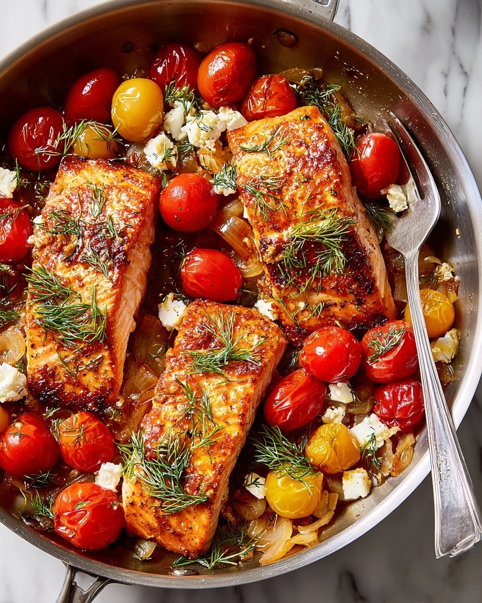 Summer Salmon Skillet Recipe