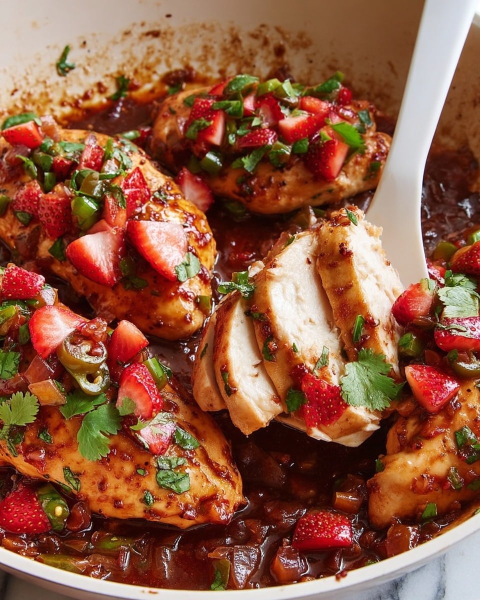 Strawberry-Jalapeño Chicken Recipe