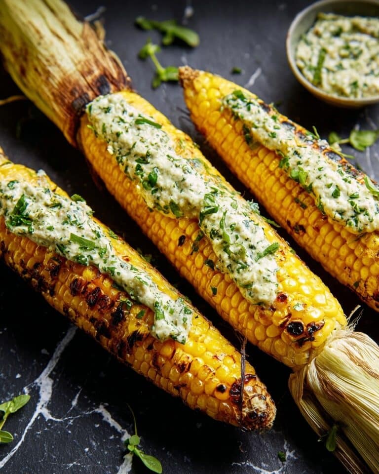 Honey Lime Grilled Corn Recipe
