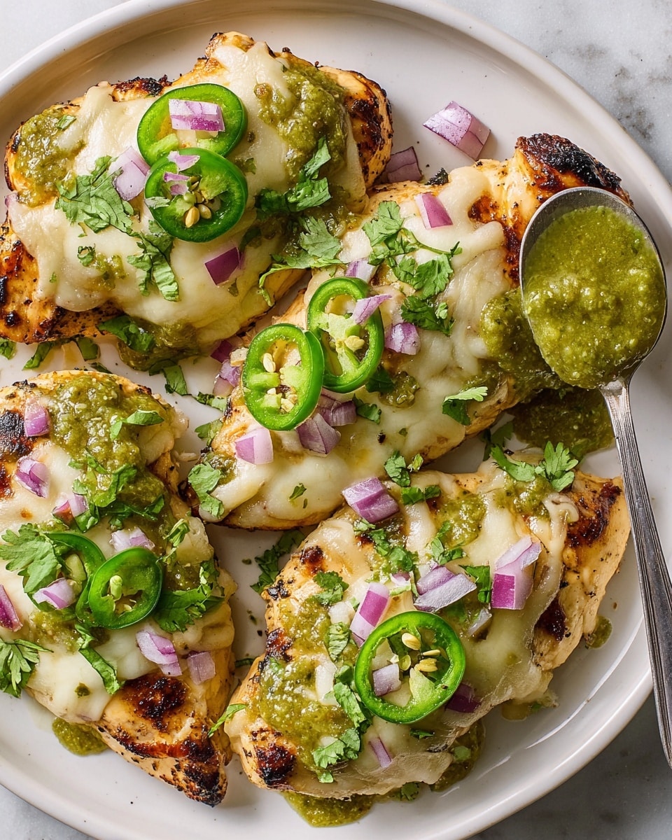 Grilled Salsa Verde Chicken Recipe