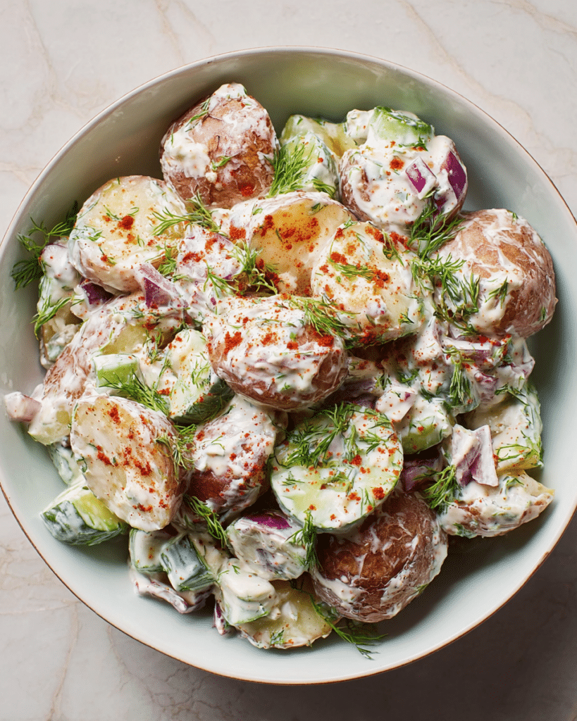 Tzatziki Potato Salad Recipe