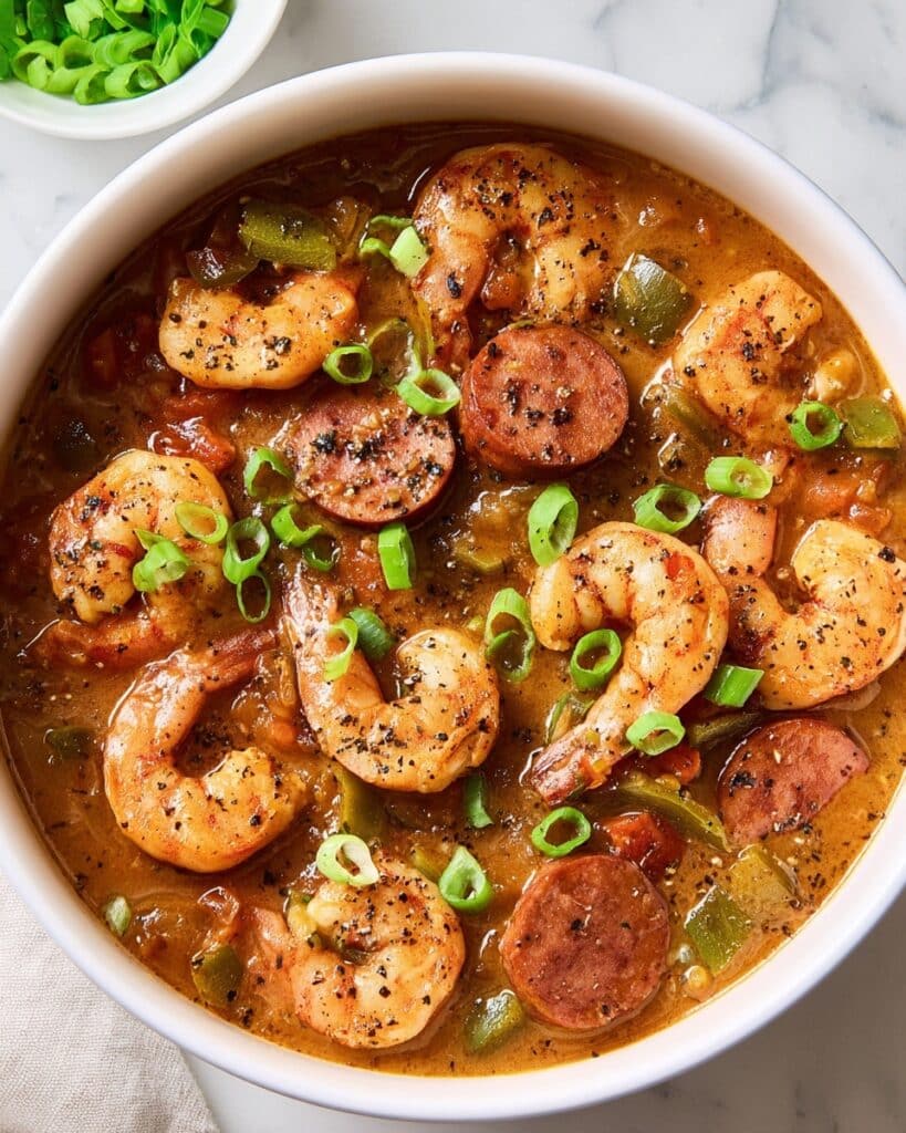 Shrimp & Sausage Gumbo Recipe