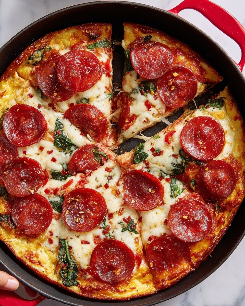 Pizza Frittata Recipe