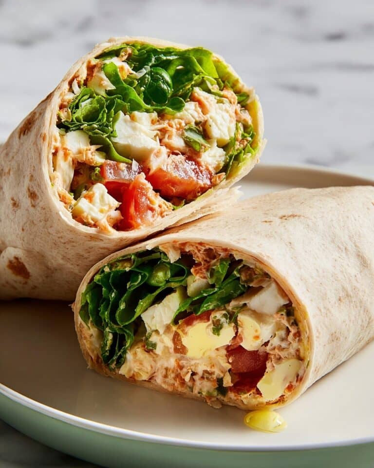 Tuscan Chicken Wrap Recipe