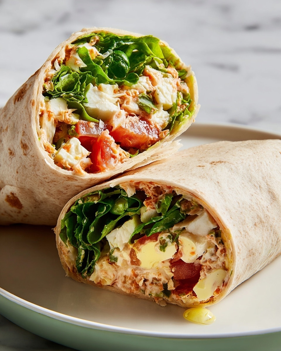 Tuscan Chicken Wrap Recipe
