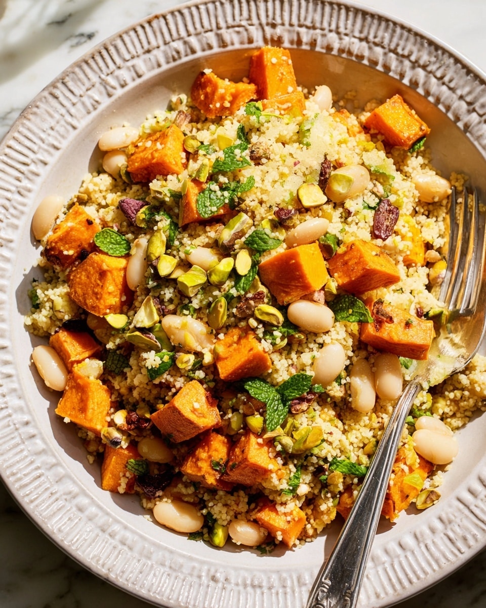 Sweet Potato Couscous Sunshine Bowls Recipe