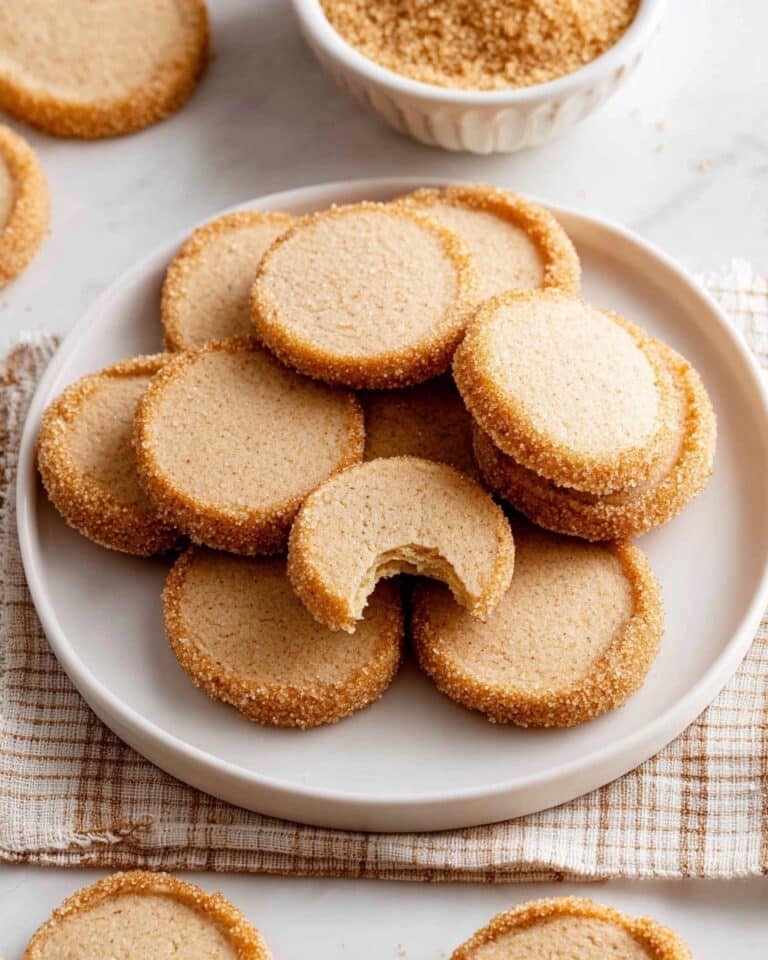 Brown Sugar Shortbread Cookies Recipe