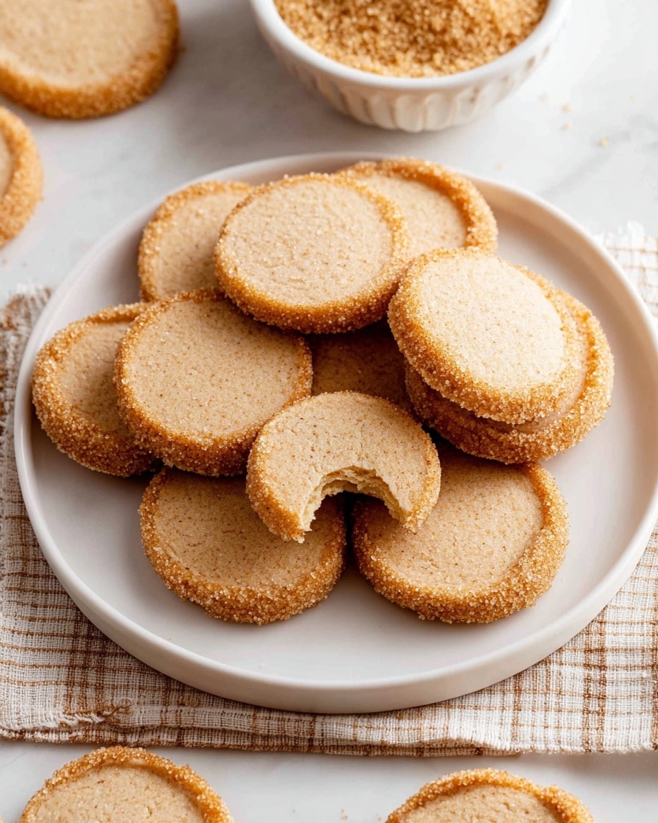 Brown Sugar Shortbread Cookies Recipe