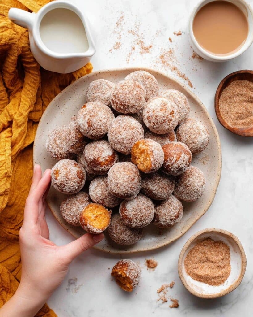 Mini Cinnamon Sugar Pumpkin Muffins Recipe