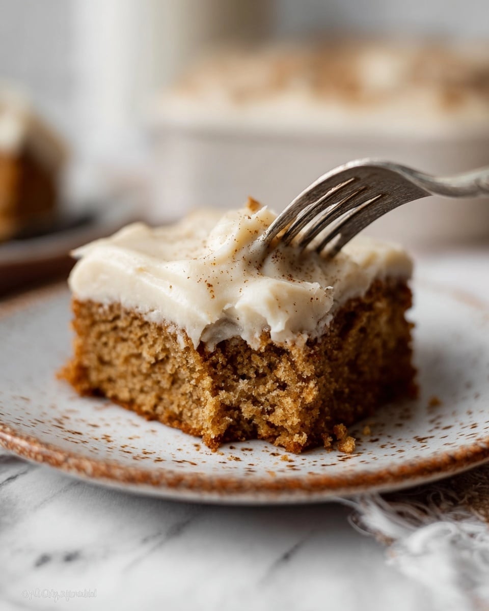 Super Moist Spice Cake with Brown Butter Cream Cheese Frosting Recipe