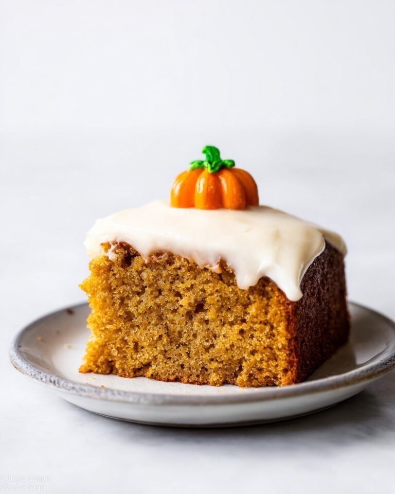 Pumpkin Cake with Cream Cheese Frosting Recipe