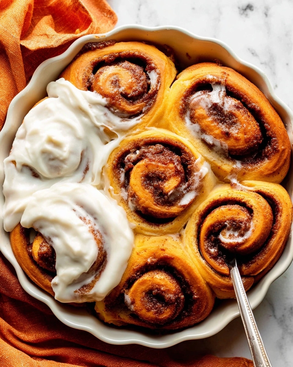 Pumpkin Cinnamon Rolls Recipe