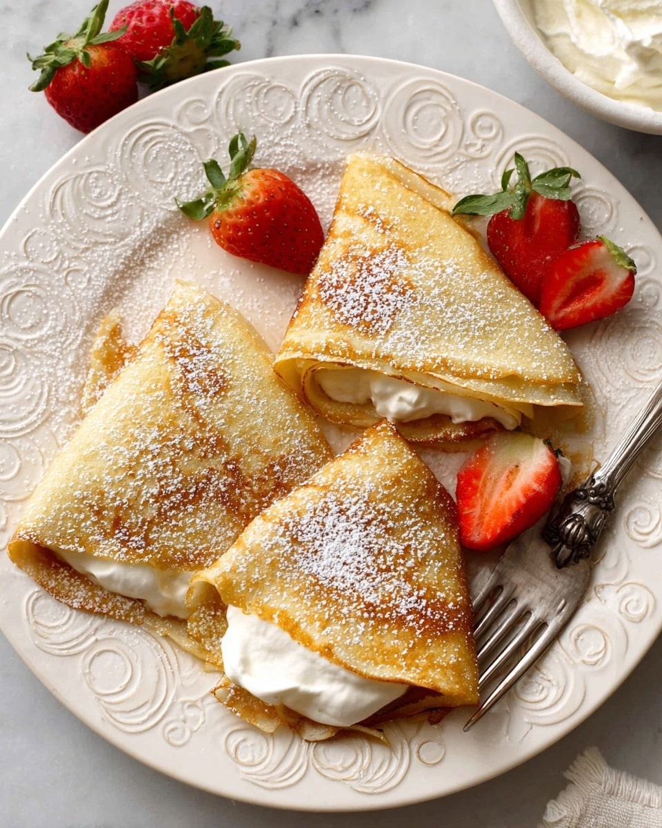 Homemade Crepes Recipe