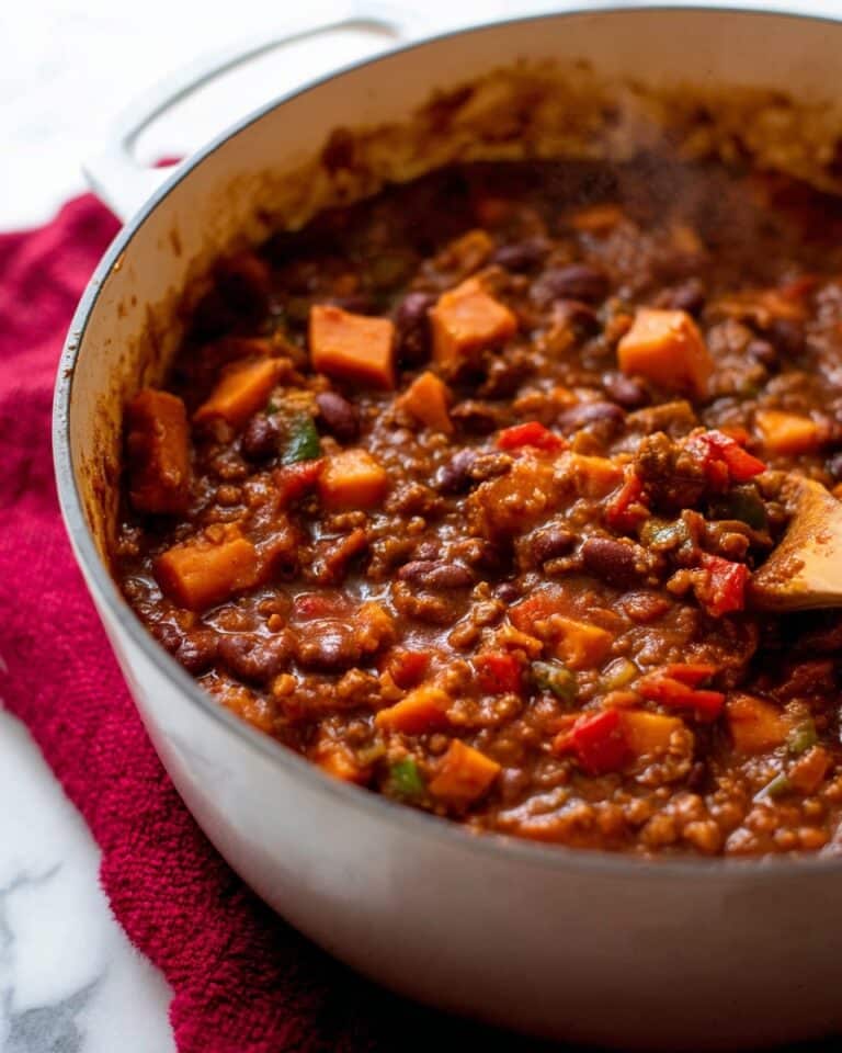 Creamy Vegetarian Pumpkin Chili Recipe