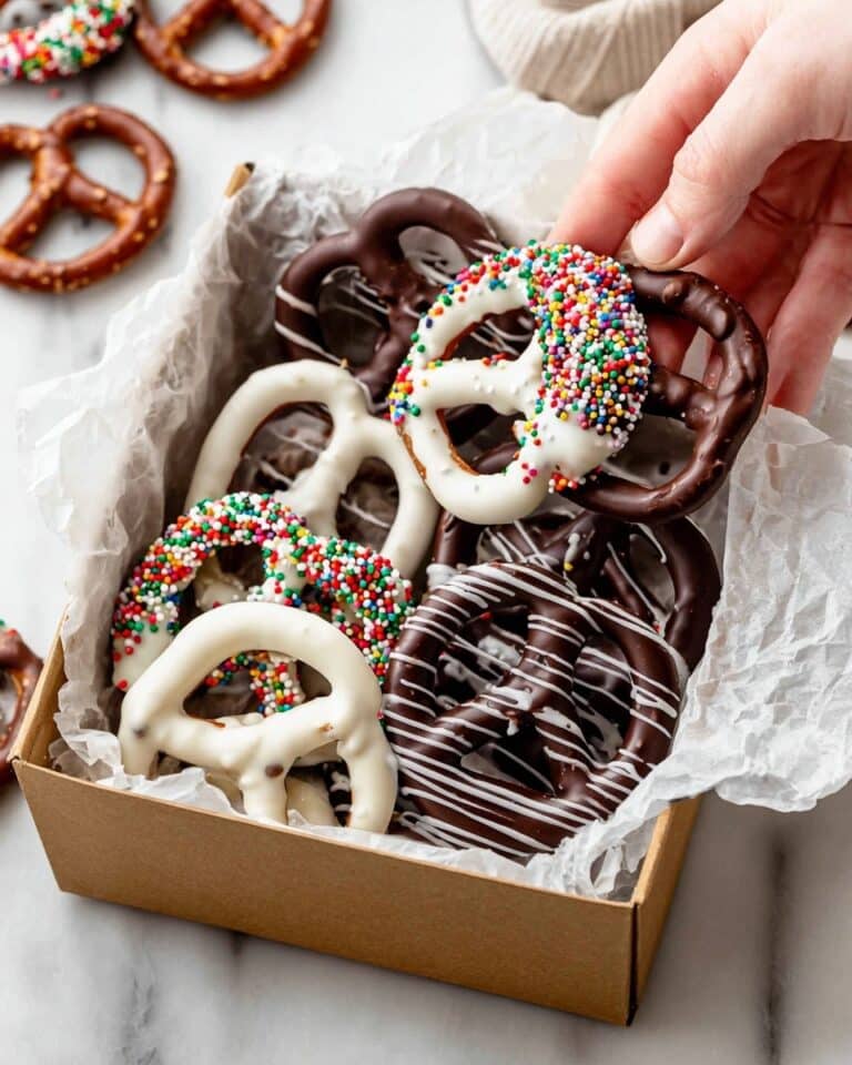Classic Chocolate Covered Pretzels Recipe