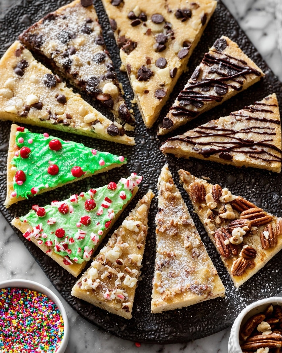 Shortbread Wedge Cookies Recipe