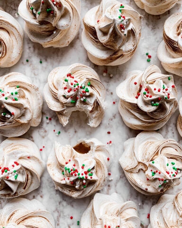 Chocolate Swirl Meringue Cookies Recipe
