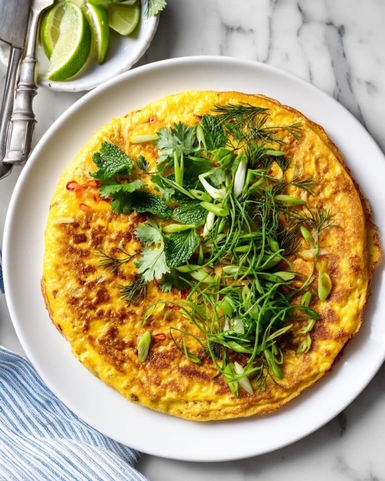 Grain Frittata with Chile, Lime, and Fresh Herbs Recipe