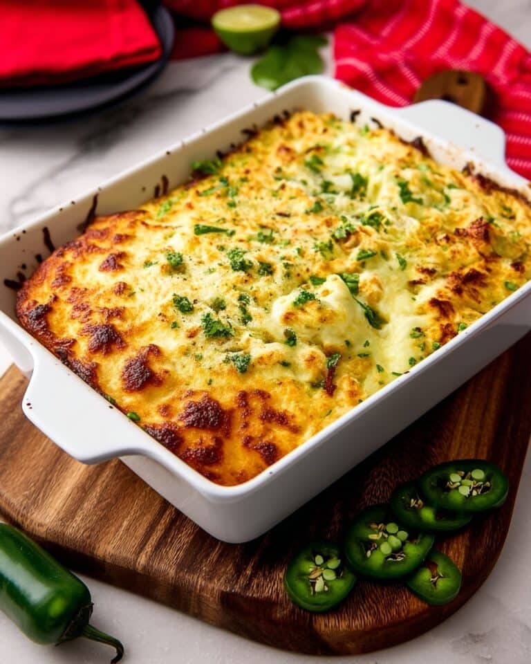 Creamy Chicken Enchilada Casserole Recipe