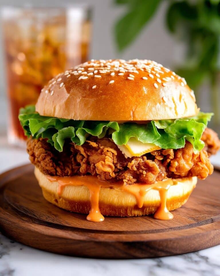 KFC Zinger Burger Recipe