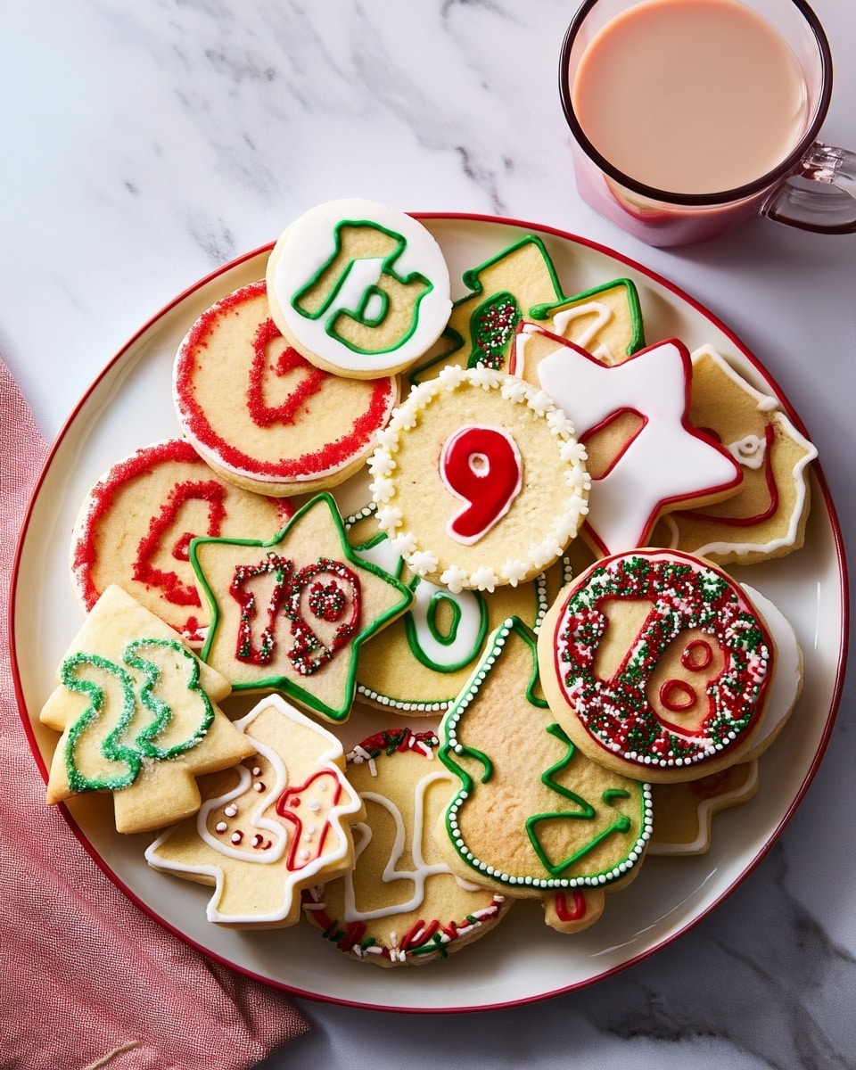 Advent Calendar Cookies Recipe