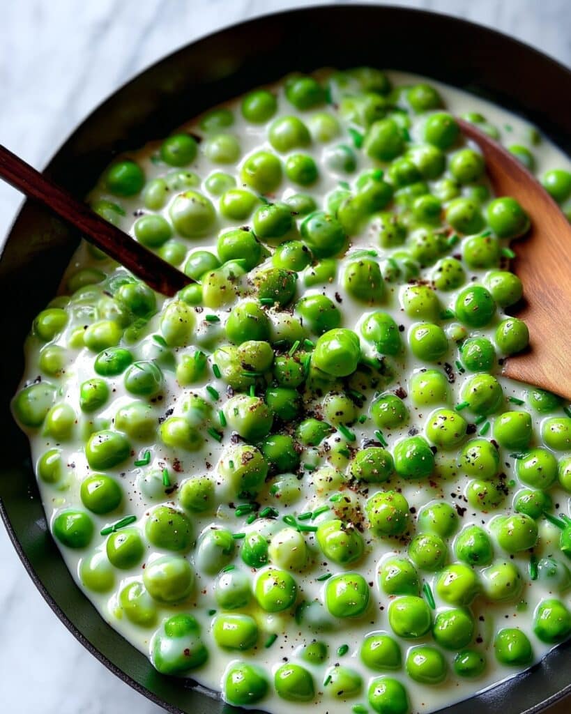 Creamed Peas Recipe