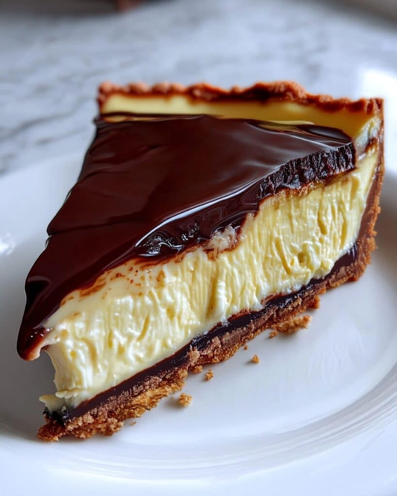 Boston Cream Pie Cheesecake Recipe