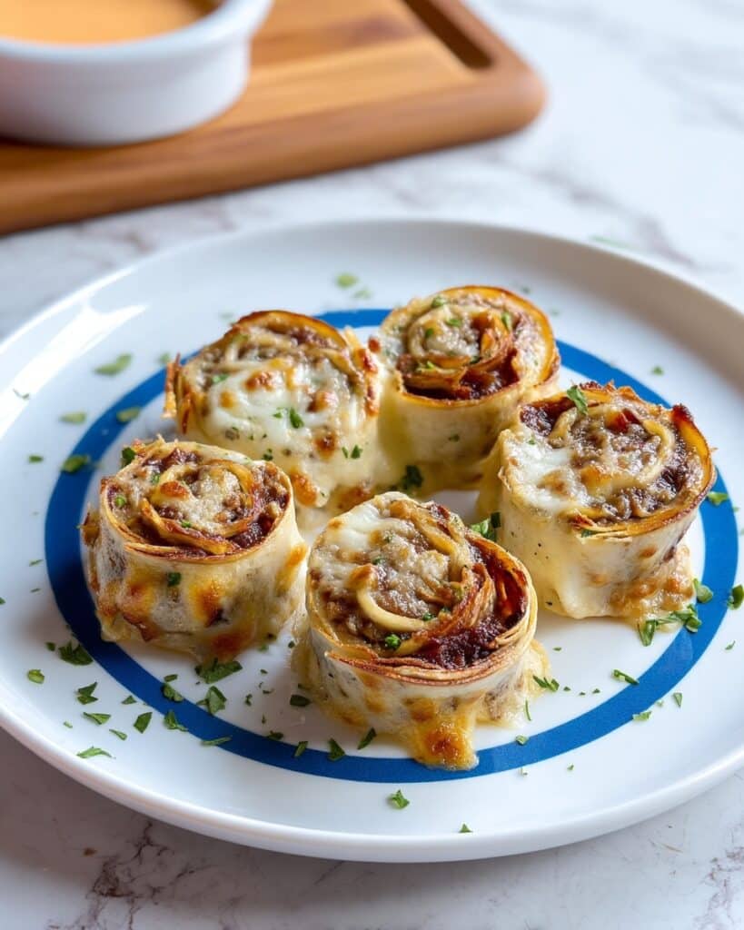 Ground Beef Tortilla Roll Ups Recipe