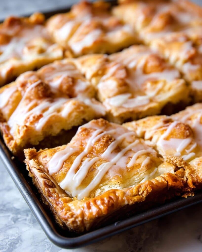Apple Slab Pie with Maple Icing Recipe