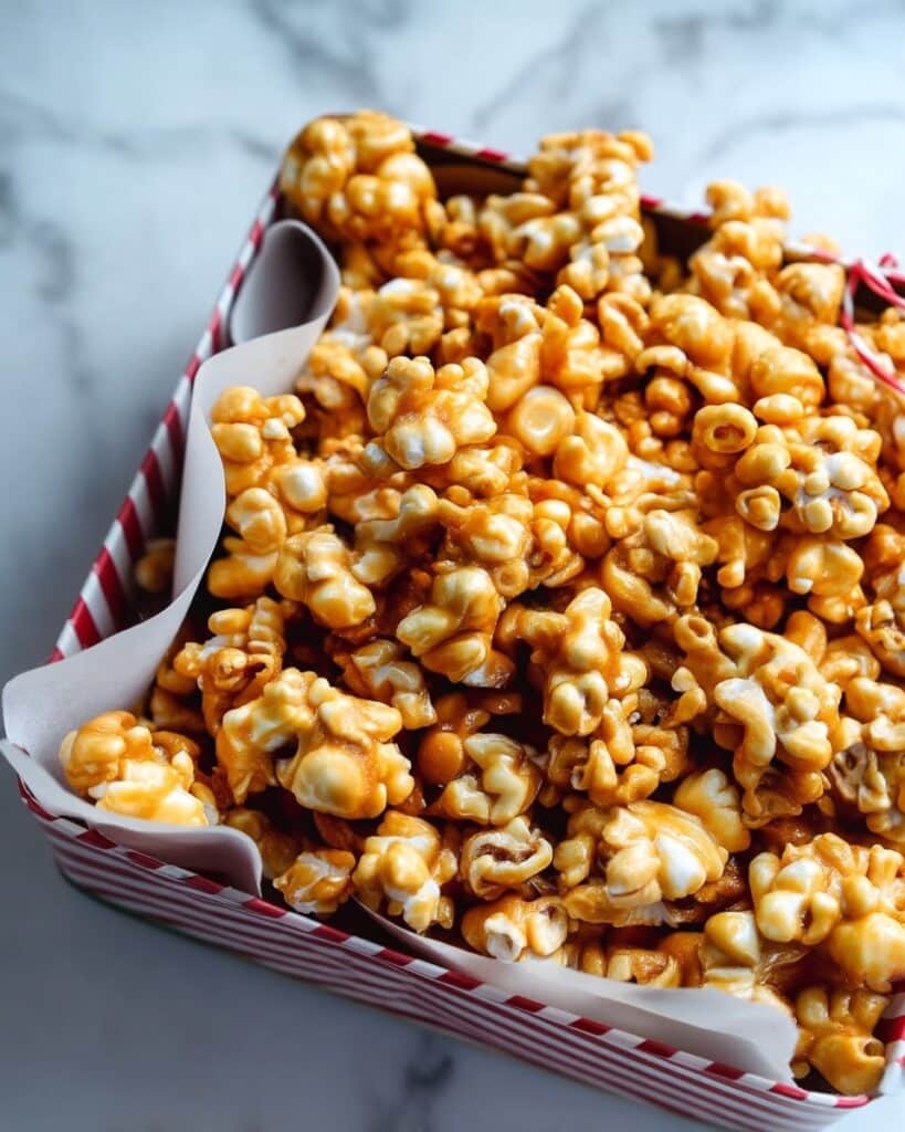 Homemade Caramel Corn Recipe