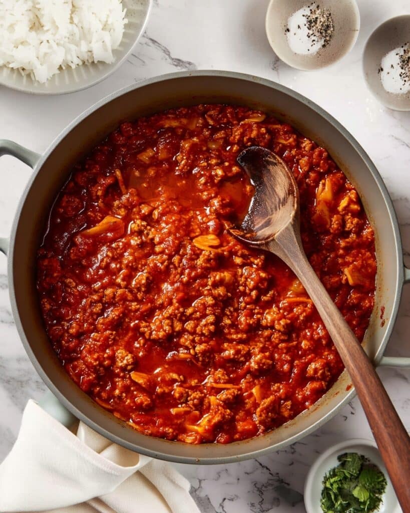 Ground Beef and Cabbage Skillet Recipe