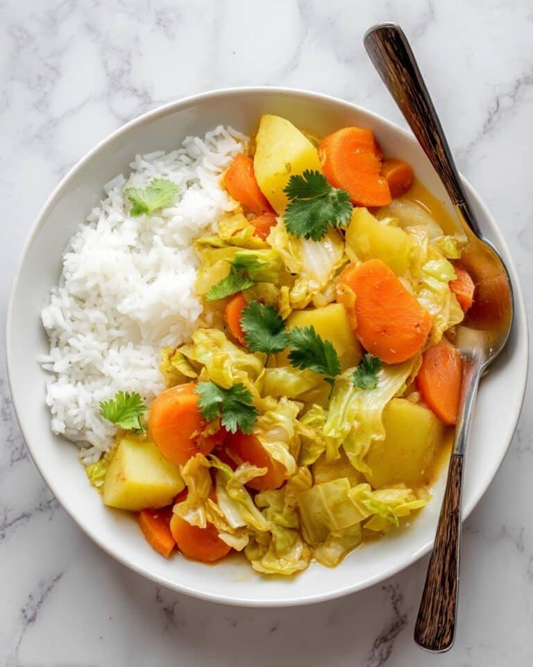 Ethiopian Spiced Cabbage with Carrots and Potatoes Recipe