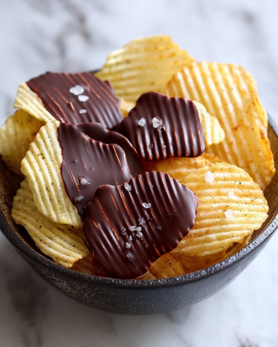 Chocolate-Covered Potato Chips Recipe