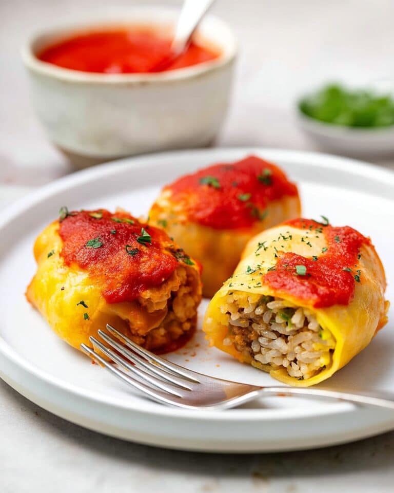 Classic Cabbage Rolls in Tomato Sauce Recipe