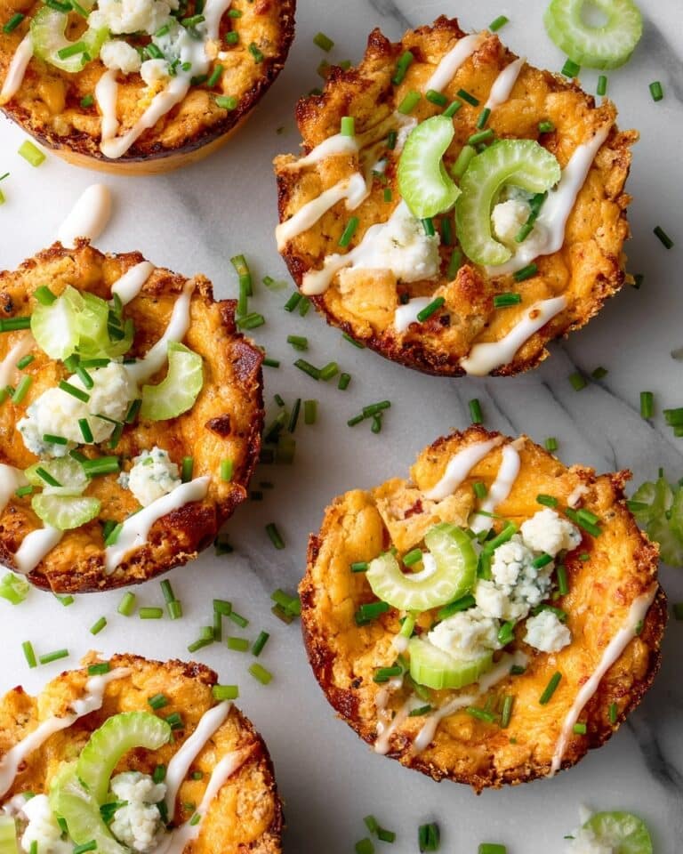 Buffalo Chicken Puff Pastry Bites Recipe