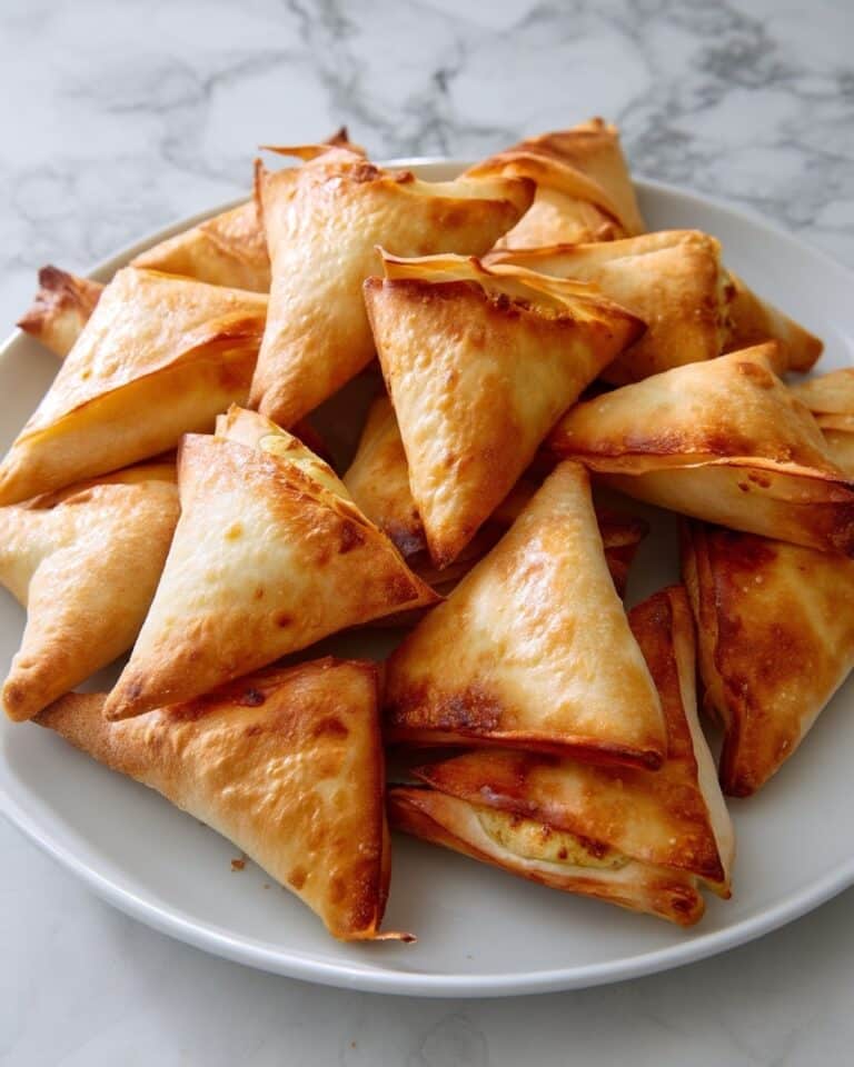 Cheesy Tiropita Pastry Triangles Recipe