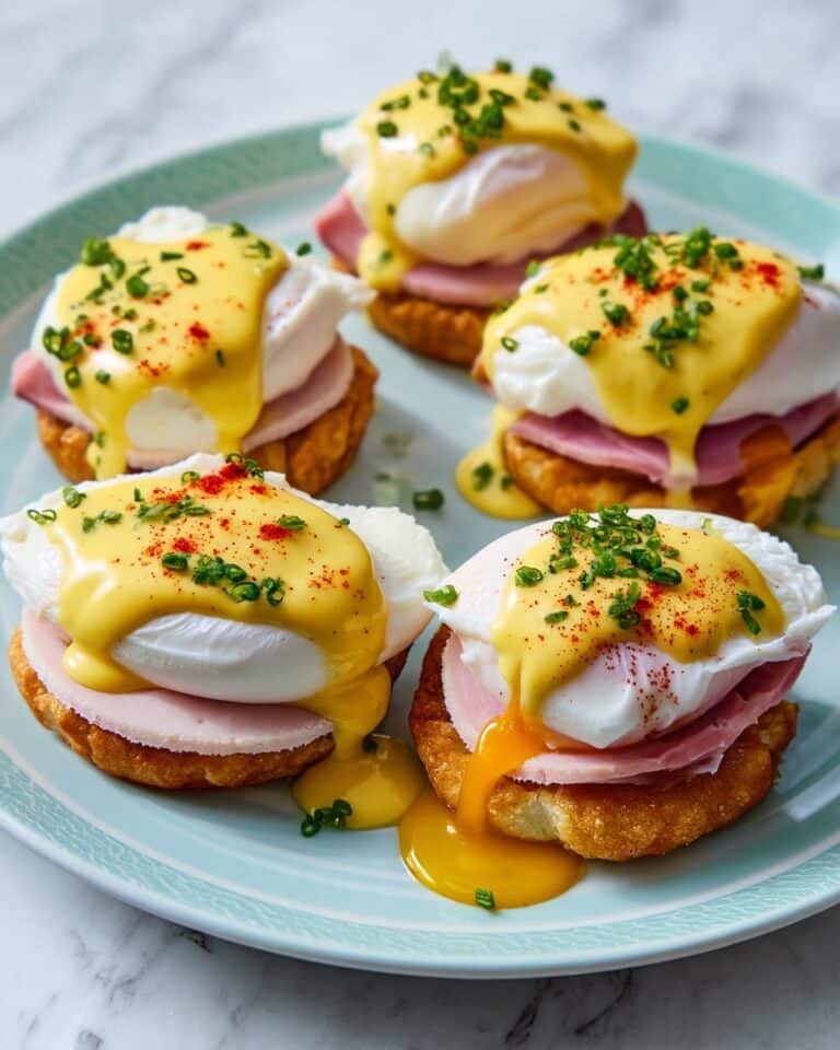 Eggs Benedict Hash Brown Bites Recipe