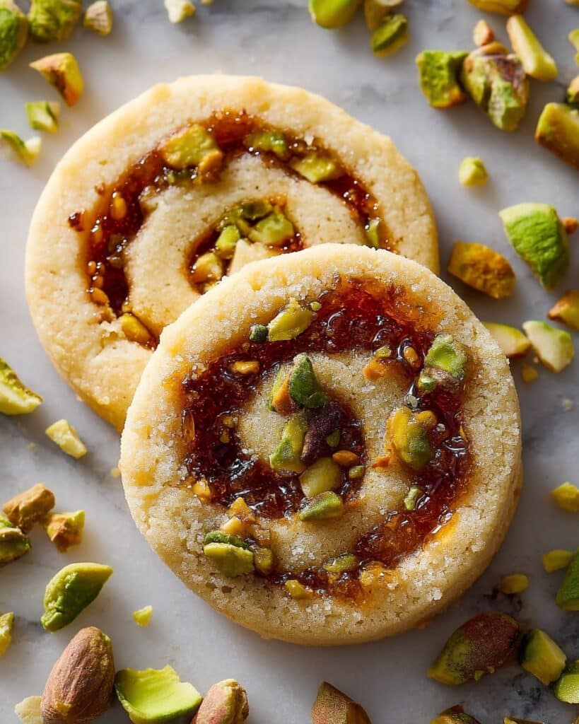 Fig Pistachio Pinwheel Cookies Recipe