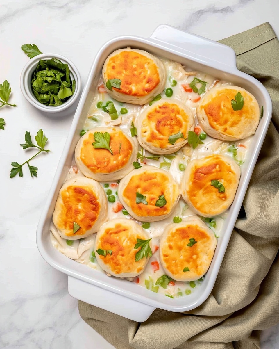 Chicken and Biscuit Casserole Recipe