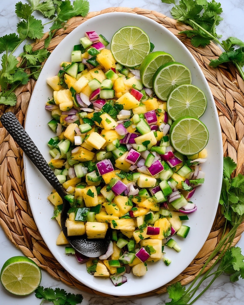 Pineapple Cucumber Salad Recipe